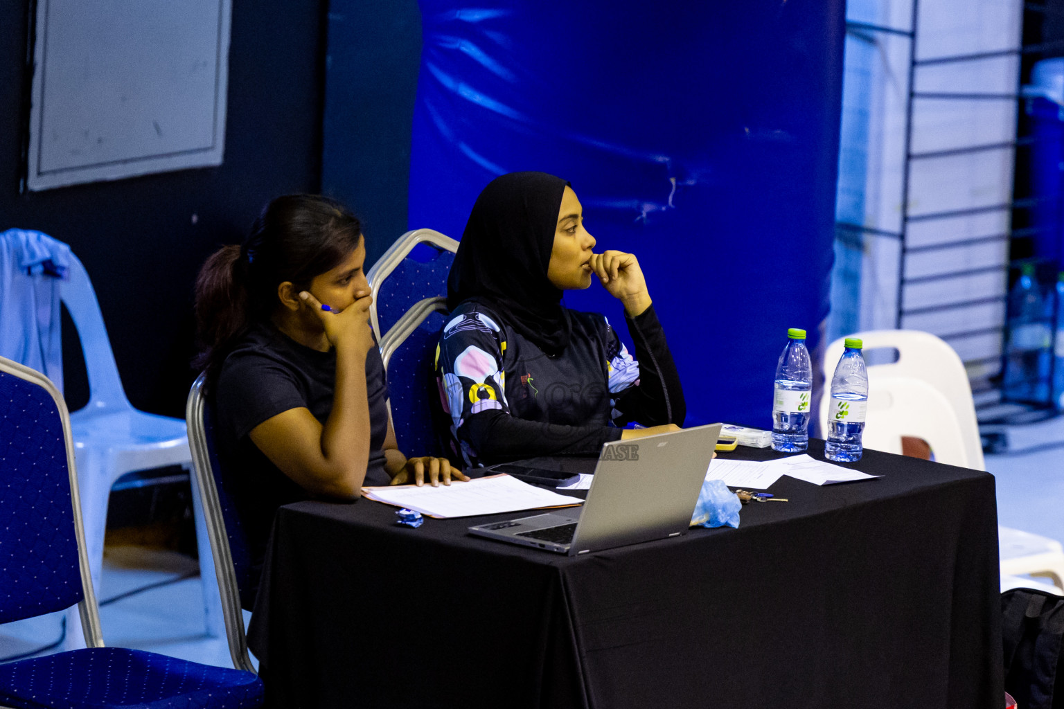 Day 11 of 25th Inter-School Netball Tournament was held in Social Center at Male', Maldives on Wednesday, 21st August 2024. Photos: Nausham Waheed / images.mv