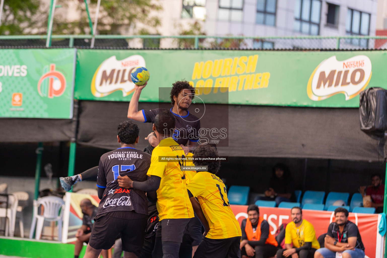 Day 14th of 6th MILO Handball Maldives Championship 2023, held in Handball ground, Male', Maldives on 5th June 2023 Photos: Ismail Thoriq / Images.mv