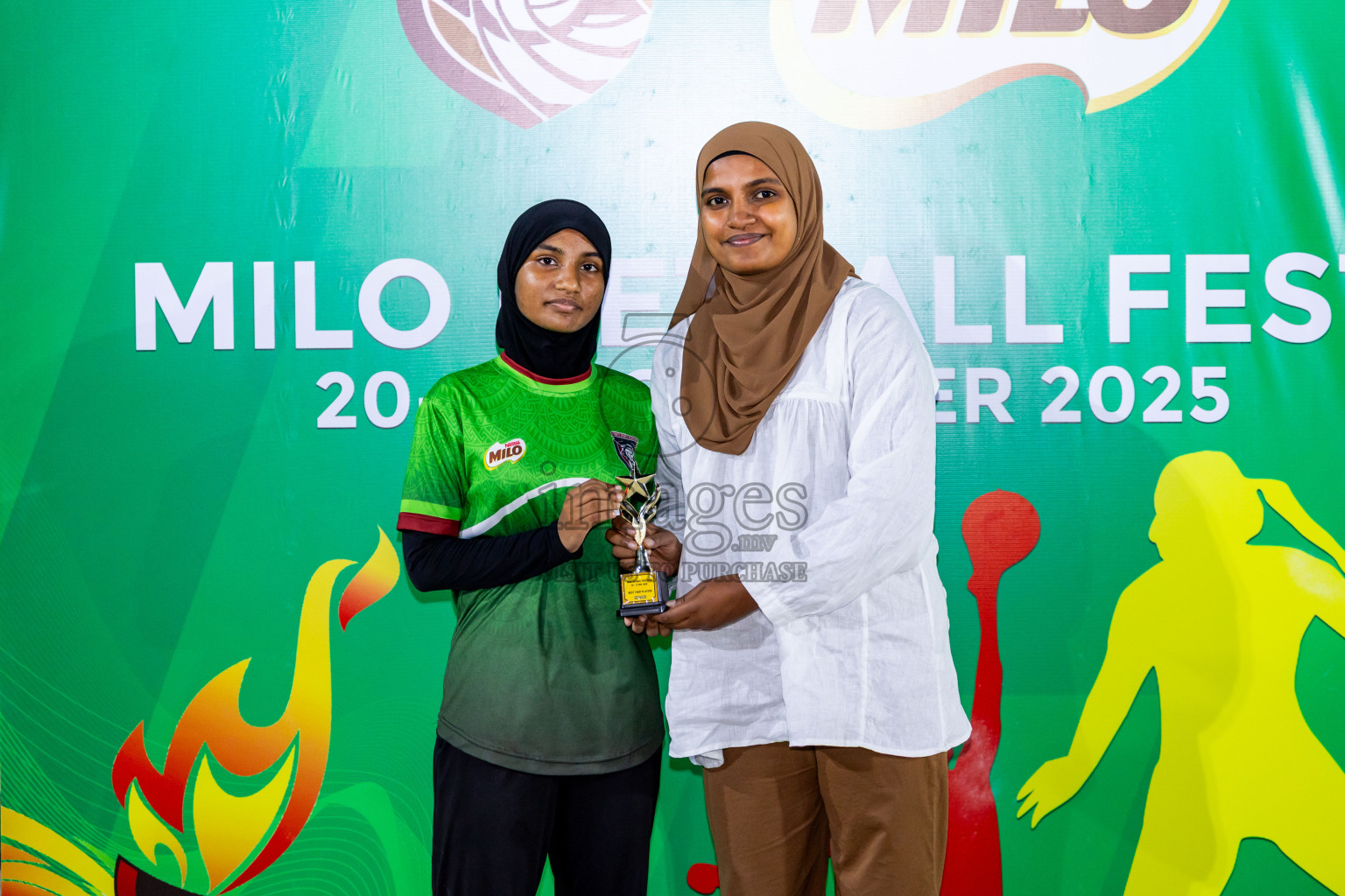 Day 2 of MILO Netball Fest 2025 was held in Cental Park, Hulhumale', Maldives on Friday, 21st November 2025. Photos: Nausham Waheed / images.mv