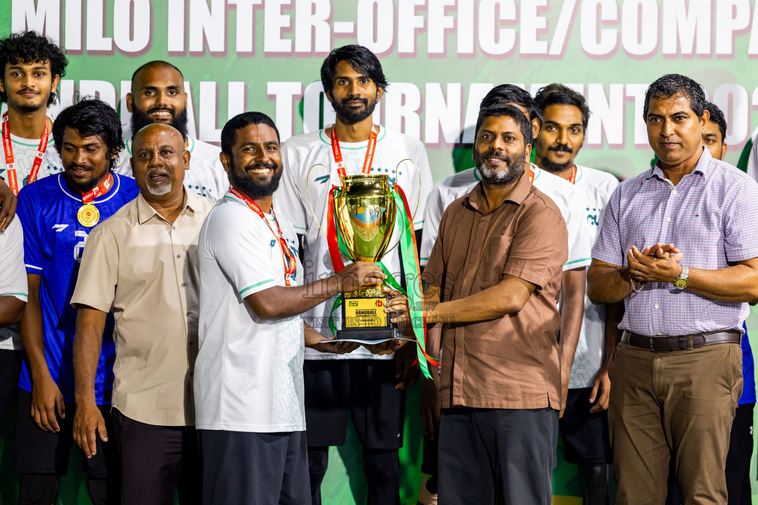 1st Division Final of 8th Inter-Office/Company Handball Tournament 2024, held in Handball ground, Male', Maldives on Tuesday, 11th September 2024 Photos: Nausham Waheed/ Images.mv