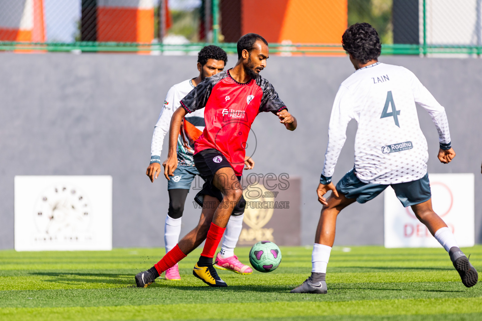 Young Stars vs SDZ Juniors in Day 8 of BG Futsal Challenge 2024 was held on Tuesday, 19th March 2024, in Male', Maldives Photos: Nausham Waheed / images.mv