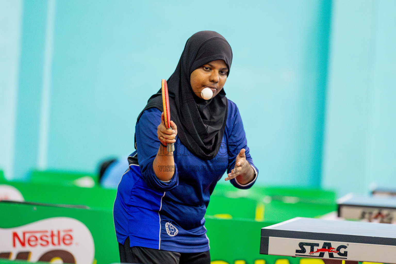 Day 4 of Interschool Table Tennis Tournament 2025 held at Male' TT Hall, Male', Maldives on Sunday, 18th May 2025.
Photos By: Ismail Thoriq / images.mv