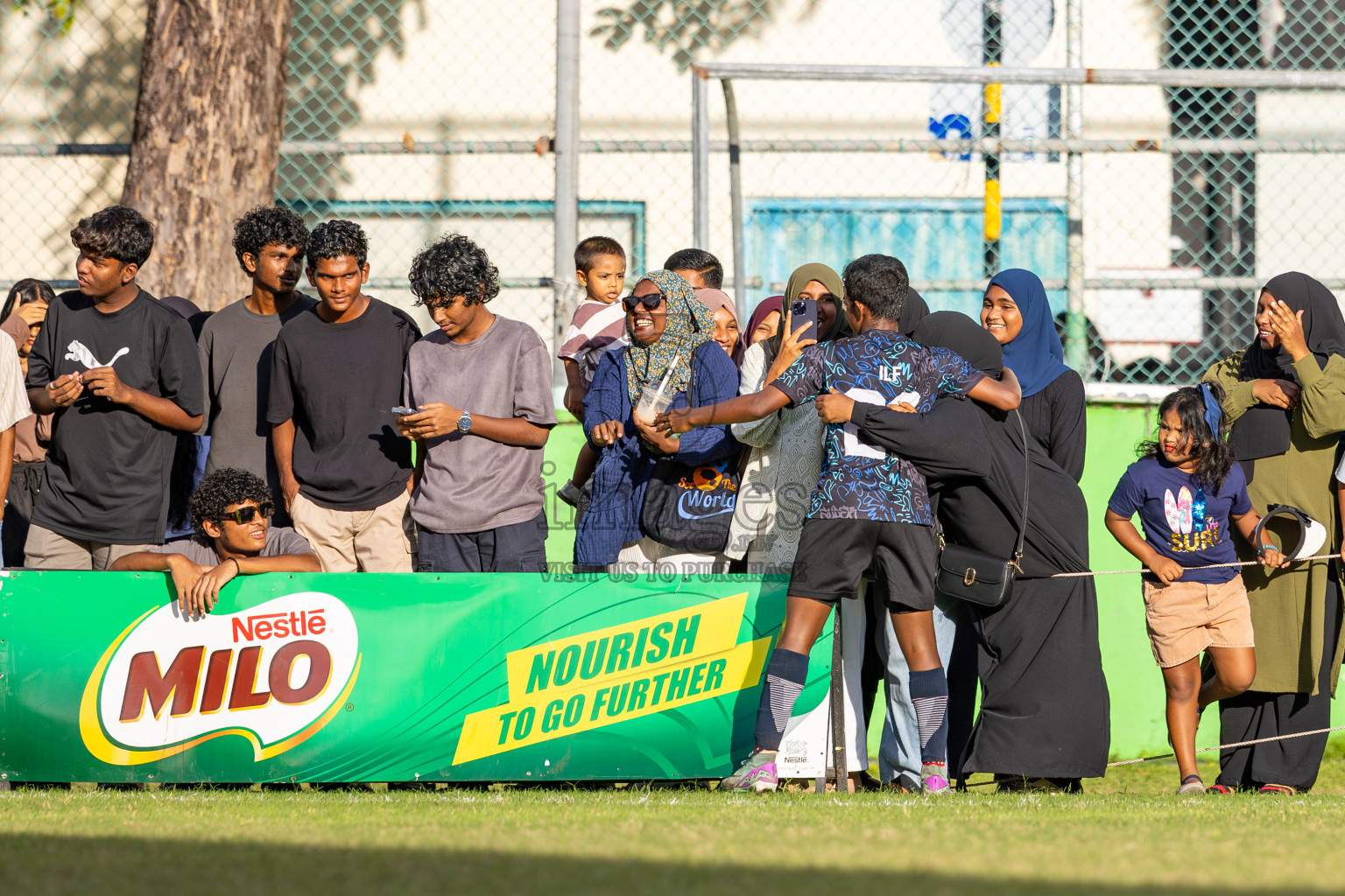 Day 4 of MILO Academy Championship 2024 (U-14) was held in Henveyru Stadium, Male', Maldives on Sunday, 3rd November 2024. Photos: Ismail Thoriq / Images.mv