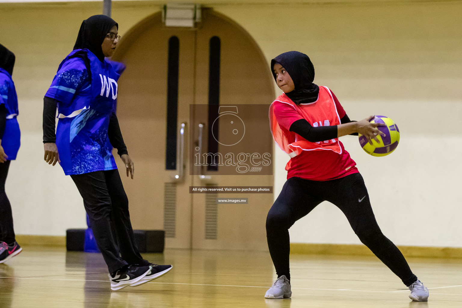 Milo National Netball Tournament 30th November 2021 at Social Center Indoor Court, Male, Maldives. Photos: Shuu & Nausham/ Images Mv