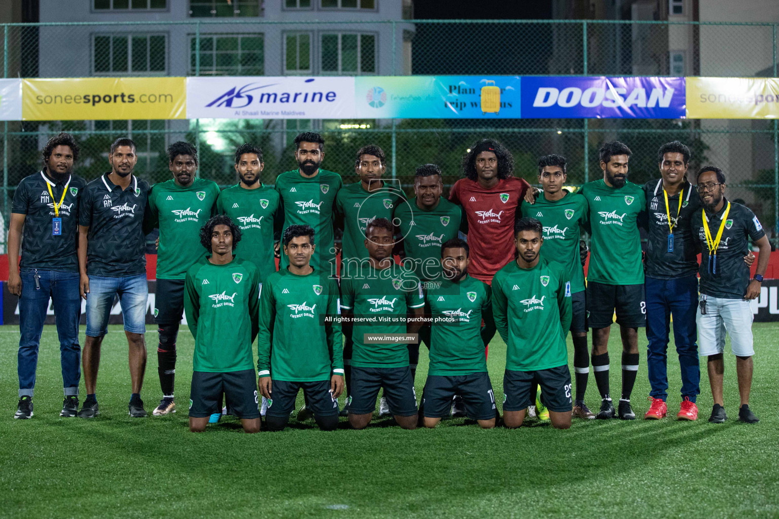 HDh. Finey vs Hdh. Makunudhoo in Day 3 of Golden Futsal Challenge 2023 on 07 February 2023 in Hulhumale, Male, Maldives