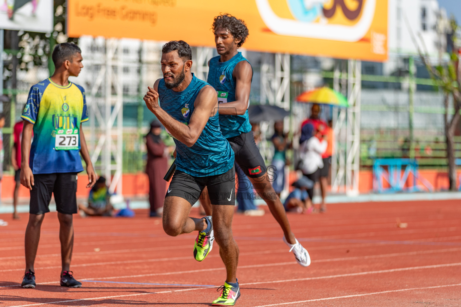 Day 4 of MILO Athletics Association Championship was held on Friday, 8th March 2024 in Male', Maldives. Photos: Hasna Hussain