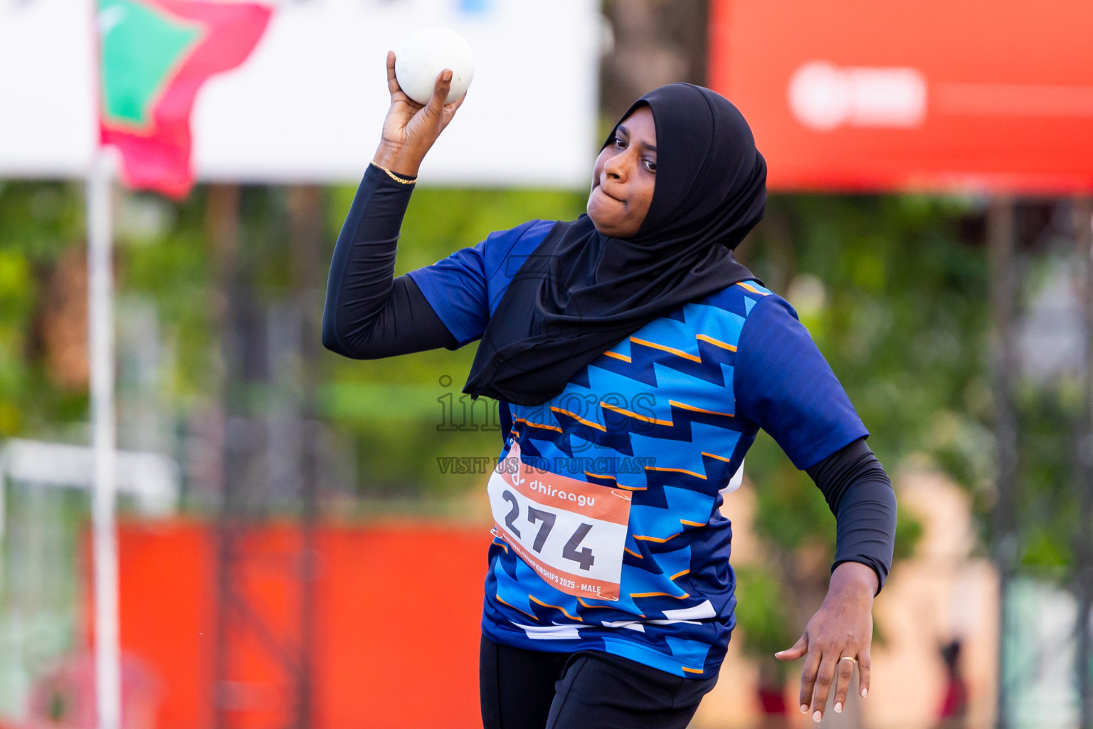 Day 3 of National Athletics Championship 2025 was held at Ekuveni Running Ground in Male', Maldives on Saturday, 16th August 2025. Photos: Nausham Waheed / images.mv