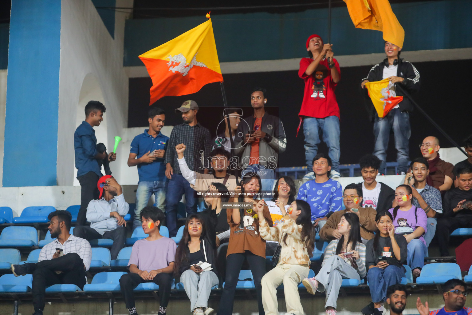 Bhutan vs Lebanon in SAFF Championship 2023 held in Sree Kanteerava Stadium, Bengaluru, India, on Sunday, 25th June 2023. Photos: Nausham Waheed, Hassan Simah / images.mv