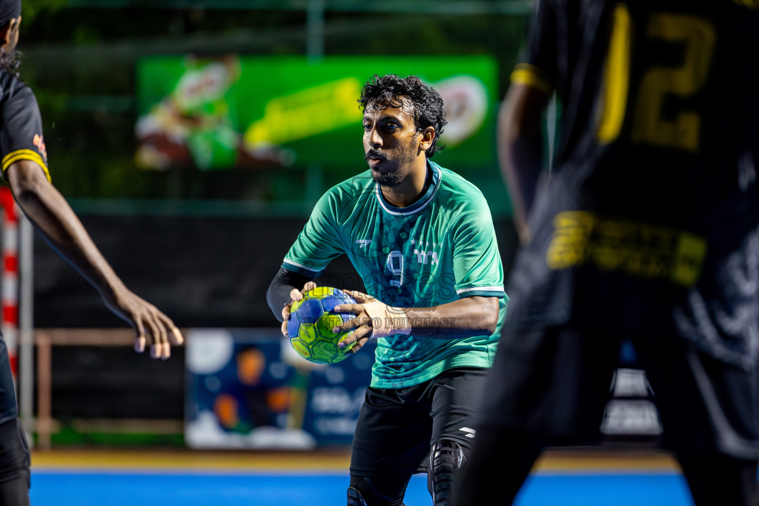 1st Division Final of 8th Inter-Office/Company Handball Tournament 2024, held in Handball ground, Male', Maldives on Tuesday, 11th September 2024 Photos: Nausham Waheed/ Images.mv