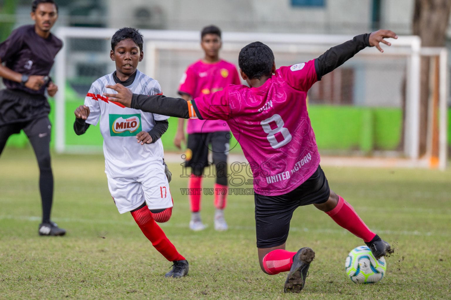 Dhivehi Youth League 2024 - Day 1. Matches held at Henveiru Stadium on 21st November 2024 , Thursday. Photos: Ismail Thoriq/ Images.mv