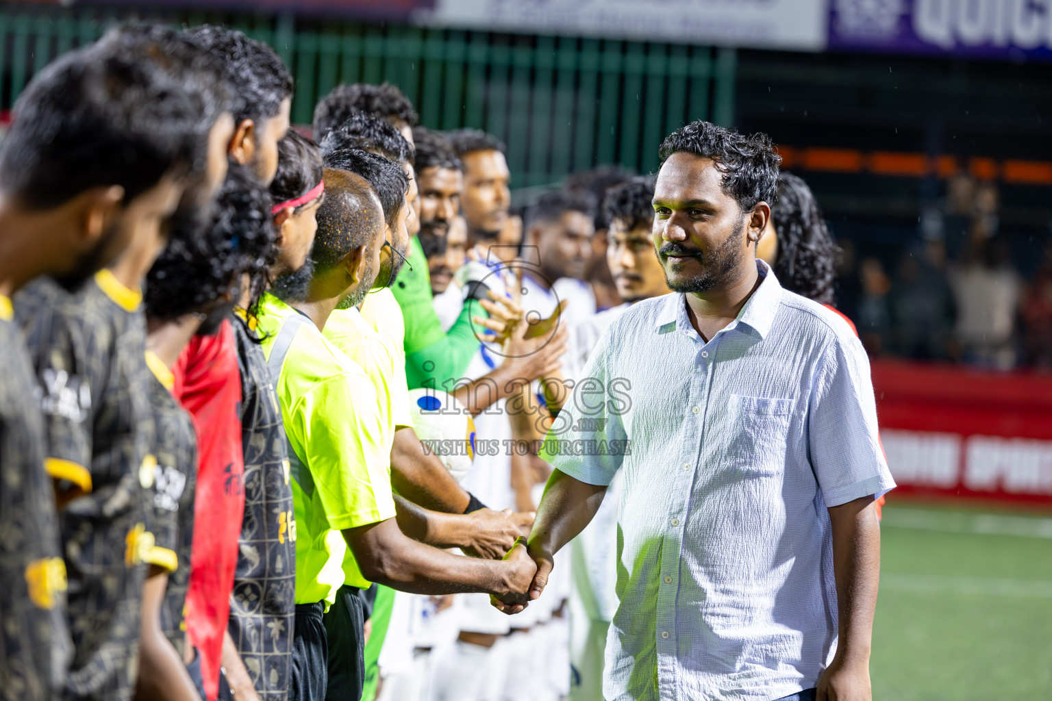 V Felidhoo vs V Keyodhoo in Atoll Round Final on Day 22 of Golden Futsal Challenge 2025 was held on Sunday , 26th January 2025, in Hulhumale', Maldives.
Photos: Ismail Thoriq / images.mv