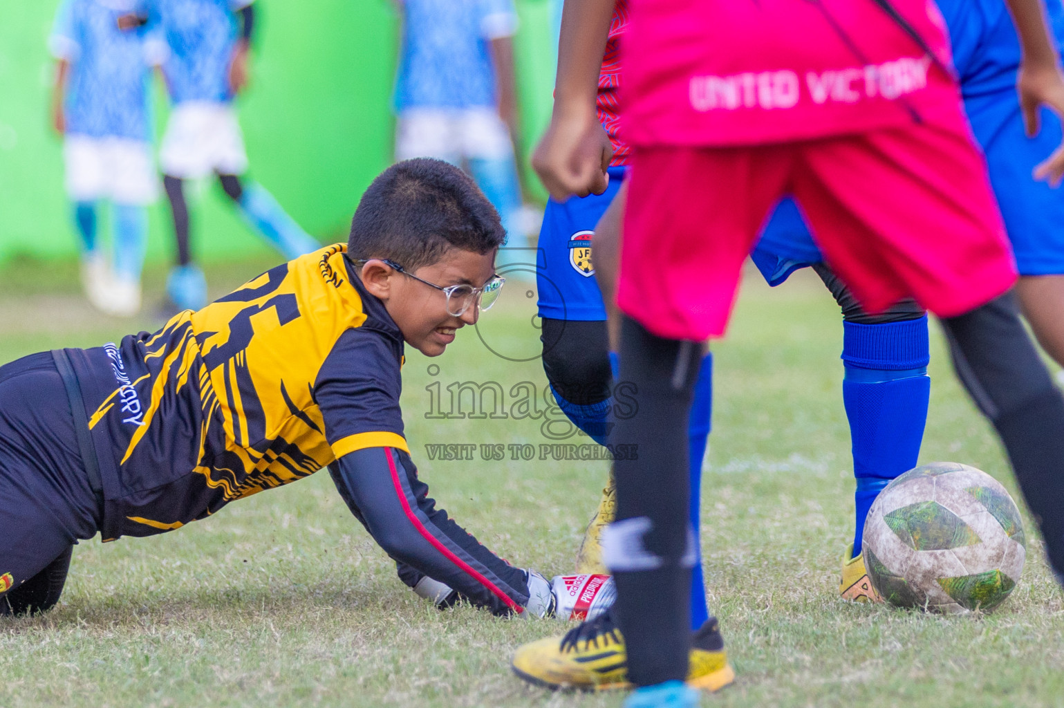 Day 2  of MILO Academy Championship 2024 - U12 was held at Henveiru Grounds in Male', Maldives on Thursday, 5th July 2024. Photos: Shuu Abdul Sattar / images.mv