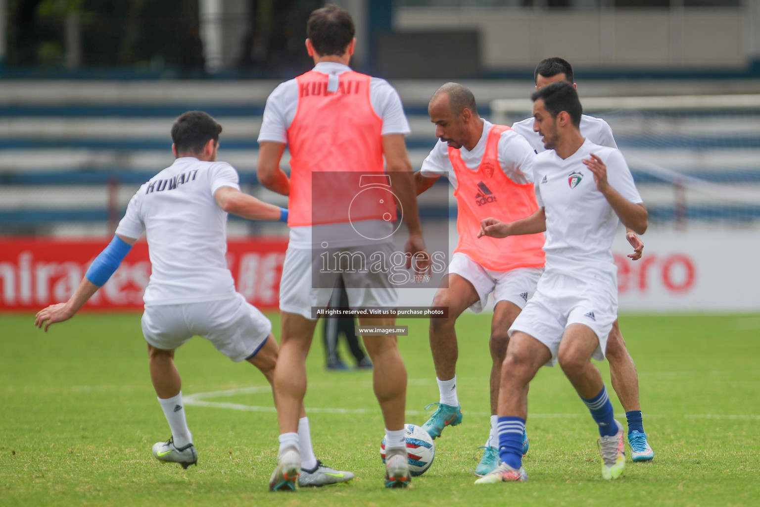 Kuwait vs Bangladesh in the Semi-final of SAFF Championship 2023 held in Sree Kanteerava Stadium, Bengaluru, India, on Saturday, 1st July 2023. Photos: Nausham Waheed, Hassan Simah / images.mv