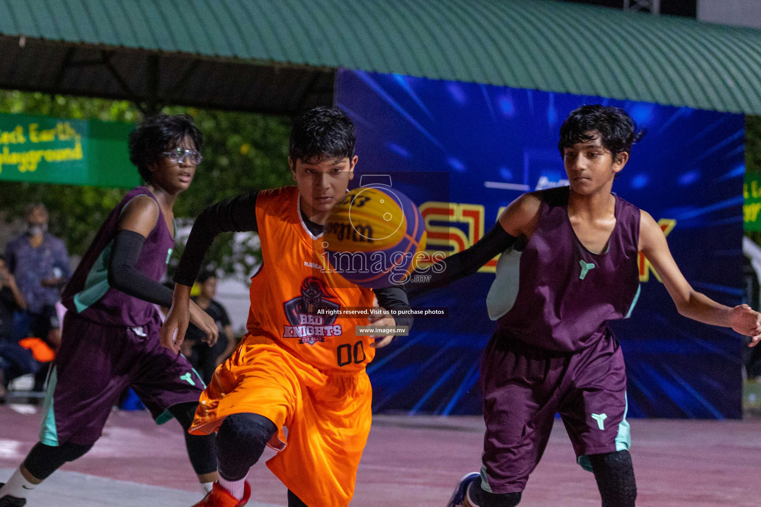 Day4 of Slamdunk by Sosal on 15th April 2023 held in Male'. Photos: Ismail Thoriq / images.mv