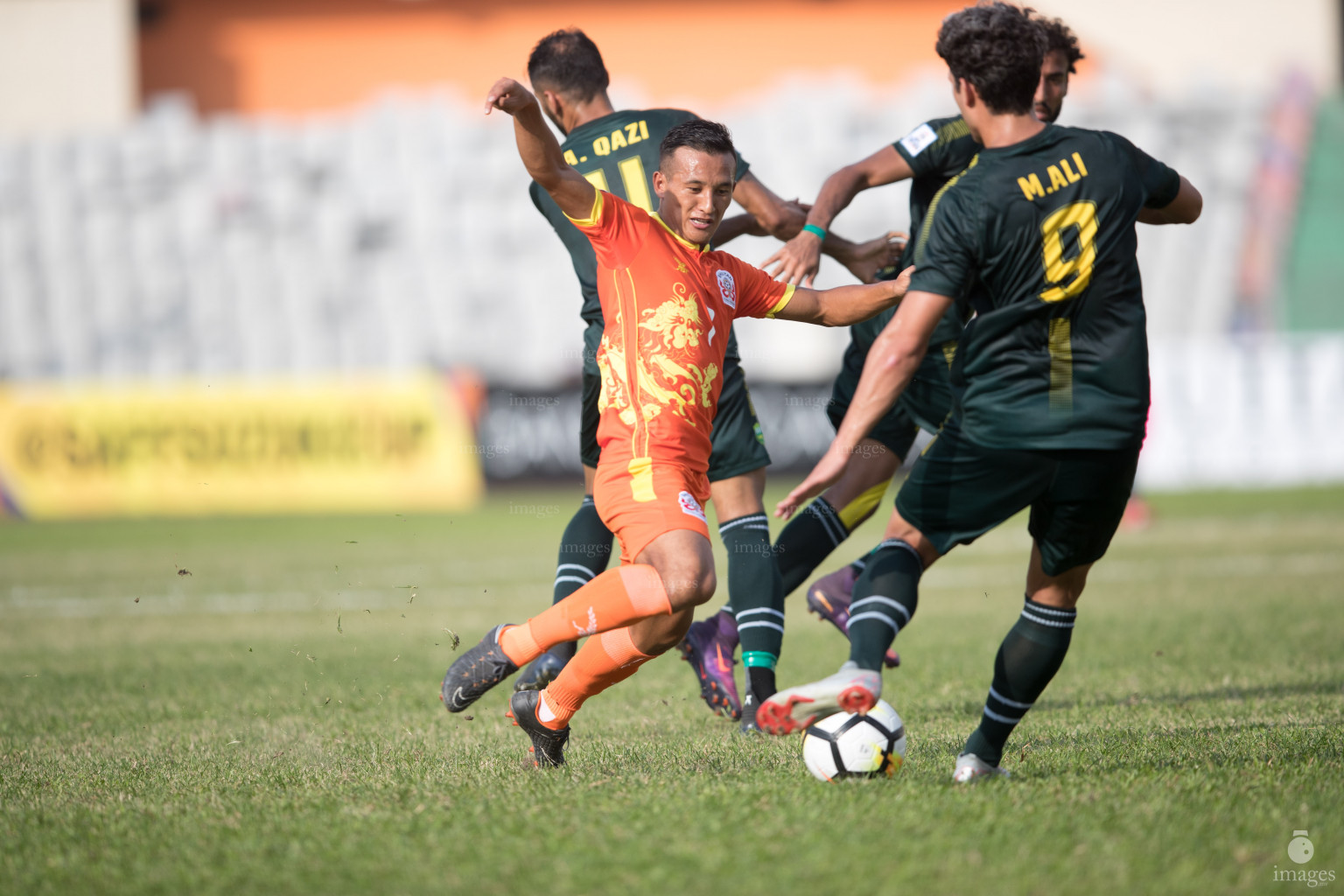 Pakistan vs Bhutan in SAFF Suzuki Cup 2018 in Dhaka, Bangladesh, Saturday, September 08, 2018. (Images.mv Photo/Suadhu Abdul Sattar)