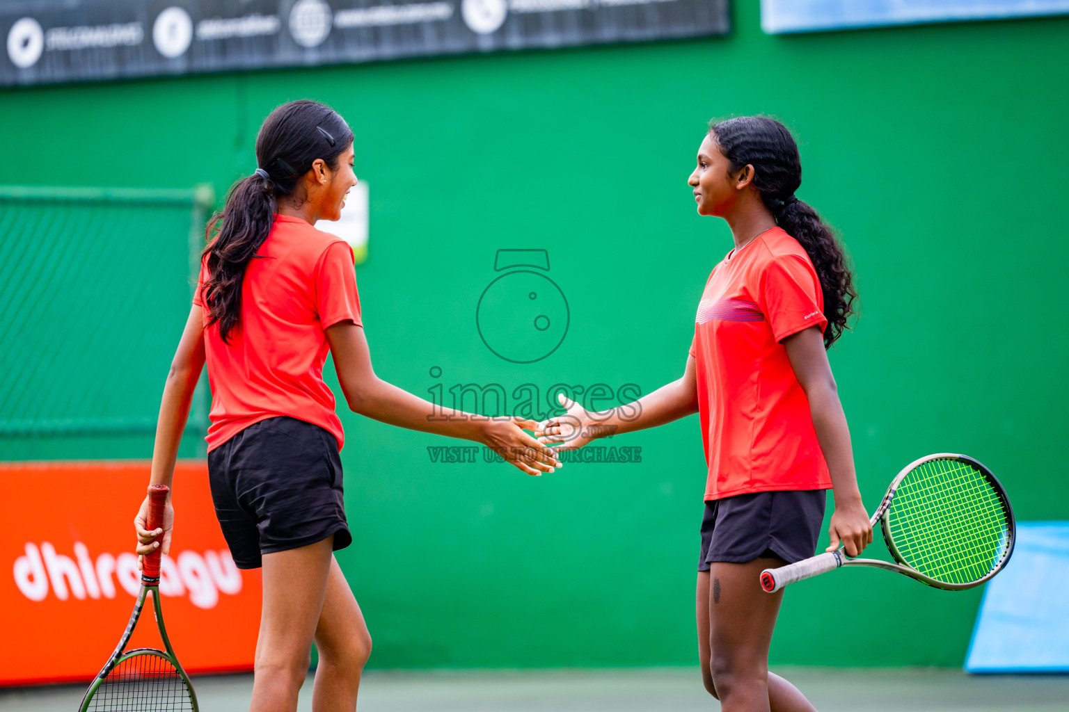 Day 5 of ATF Maldives Junior Open Tennis was held in Male' Tennis Court, Male', Maldives on Monday, 16th December 2024. Photos: Nausham Waheed/ images.mv