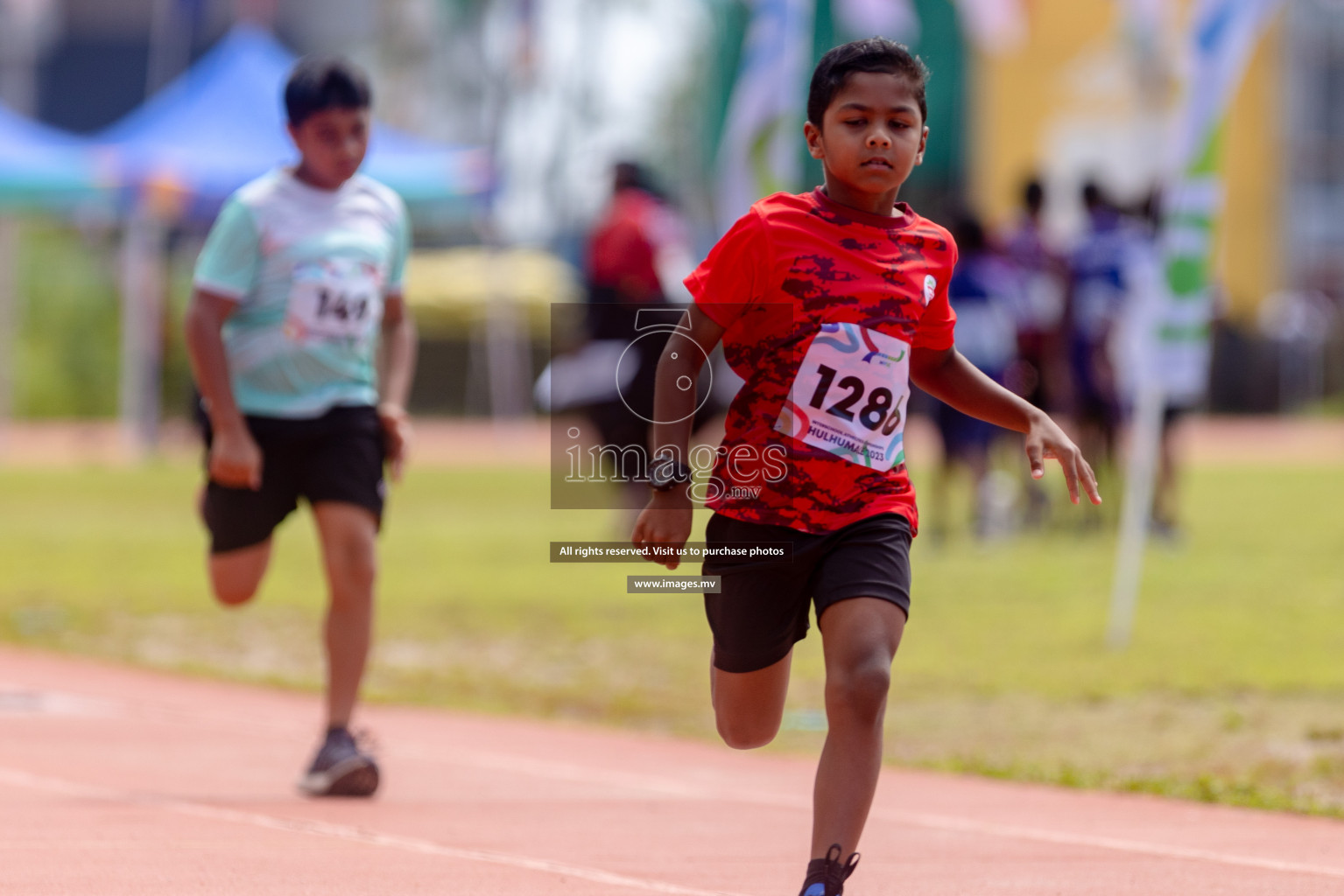 Day two of Inter School Athletics Championship 2023 was held at Hulhumale' Running Track at Hulhumale', Maldives on Sunday, 15th May 2023. Photos: Shuu/ Images.mv