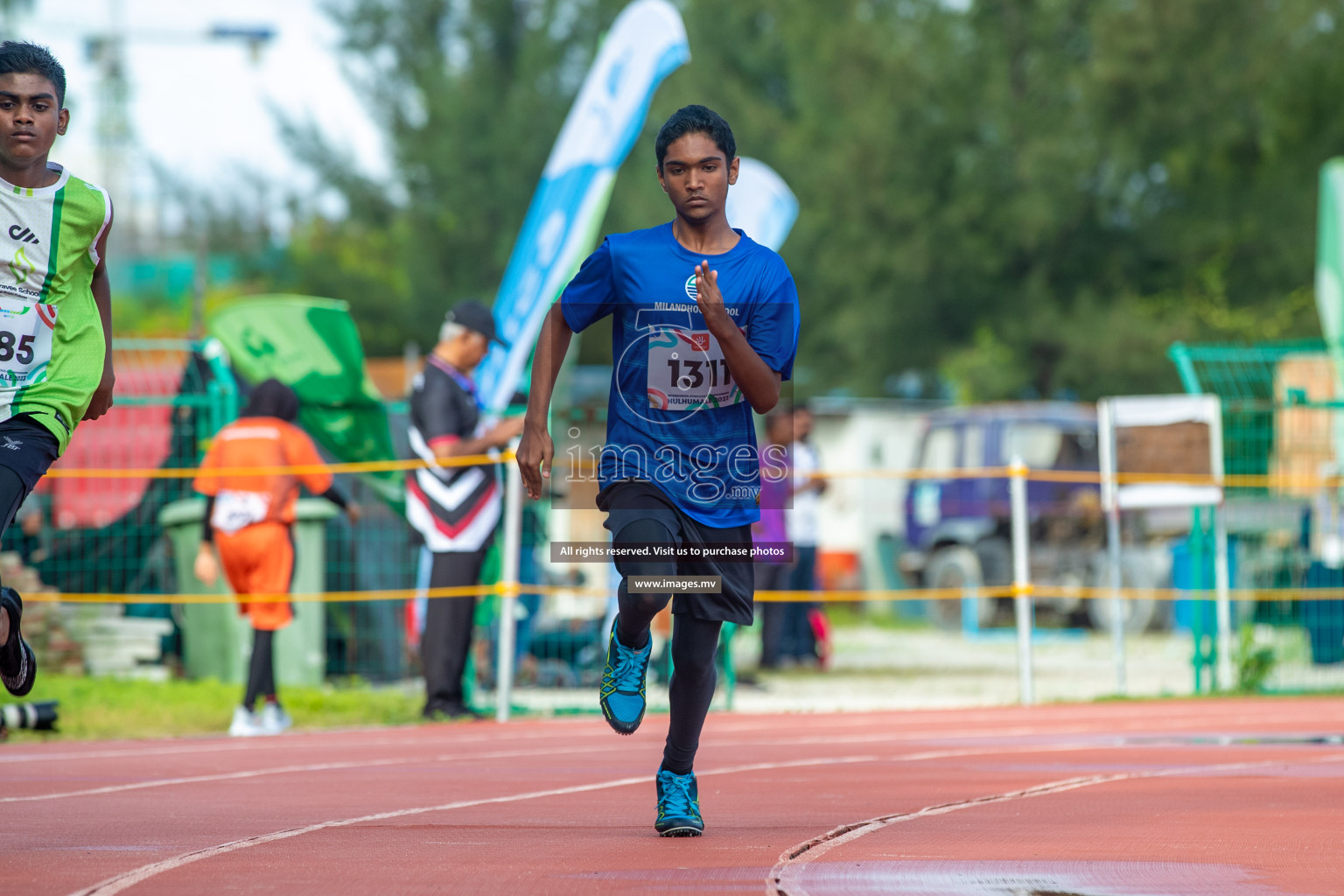 Day two of Inter School Athletics Championship 2023 was held at Hulhumale' Running Track at Hulhumale', Maldives on Sunday, 15th May 2023. Photos: Nausham Waheed / images.mv