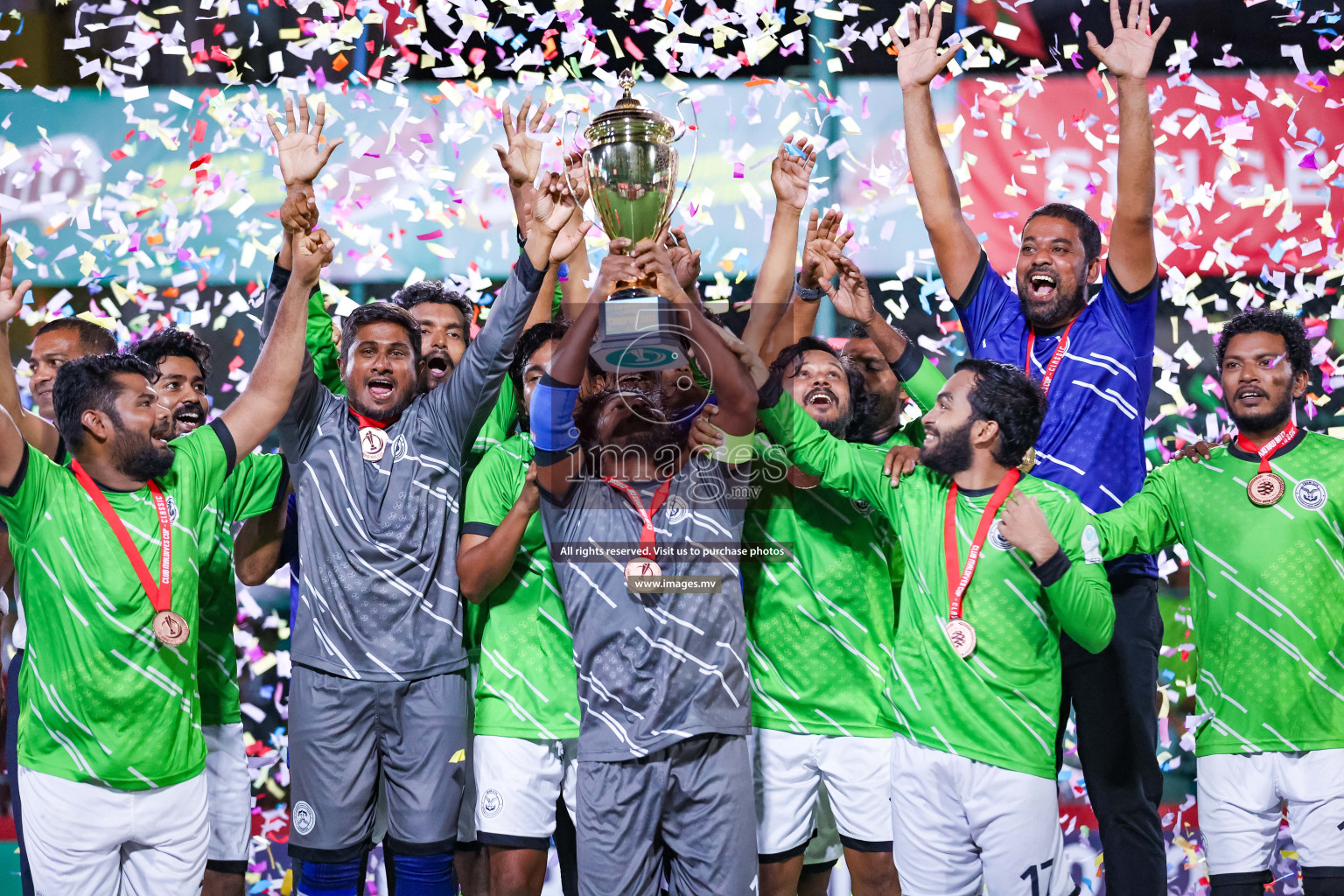 DJA vs Club 220 in Final of Club Maldives Cup 2023 Classic held in Hulhumale, Maldives, on Monday, 21st August 2023 Photos: Nausham Waheed, Hassan Simah/ images.mv