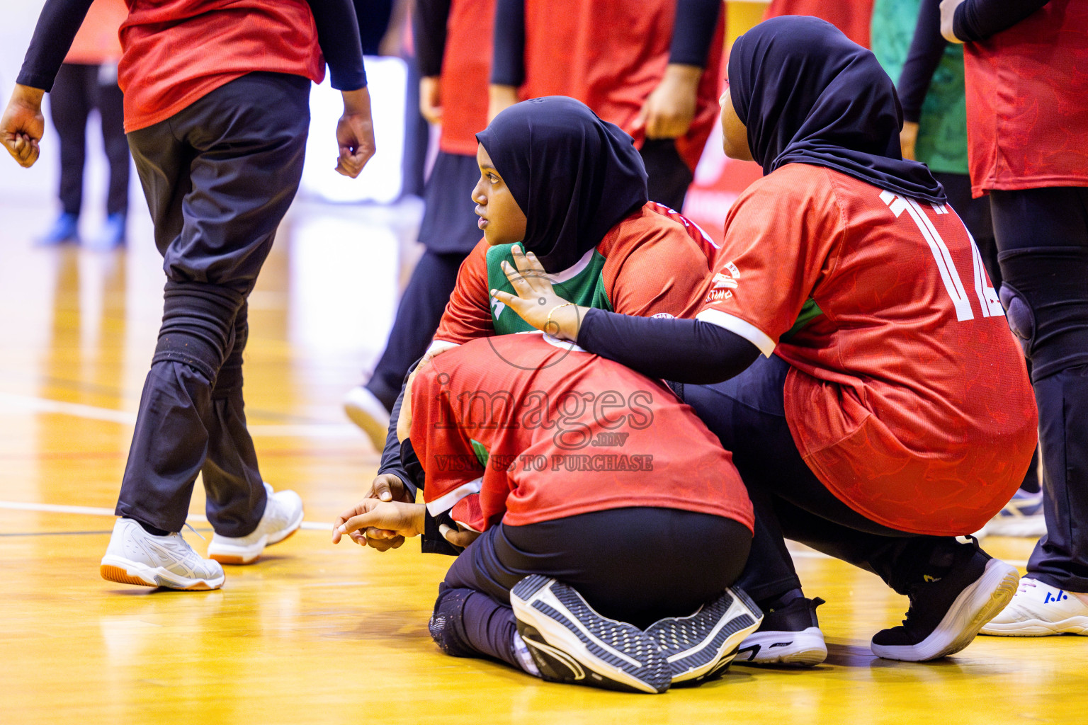 Finals of Interschool Volleyball Tournament 2024 was held in Social Center at Male', Maldives on Friday, 6th December 2024. Photos: Nausham Waheed / images.mv