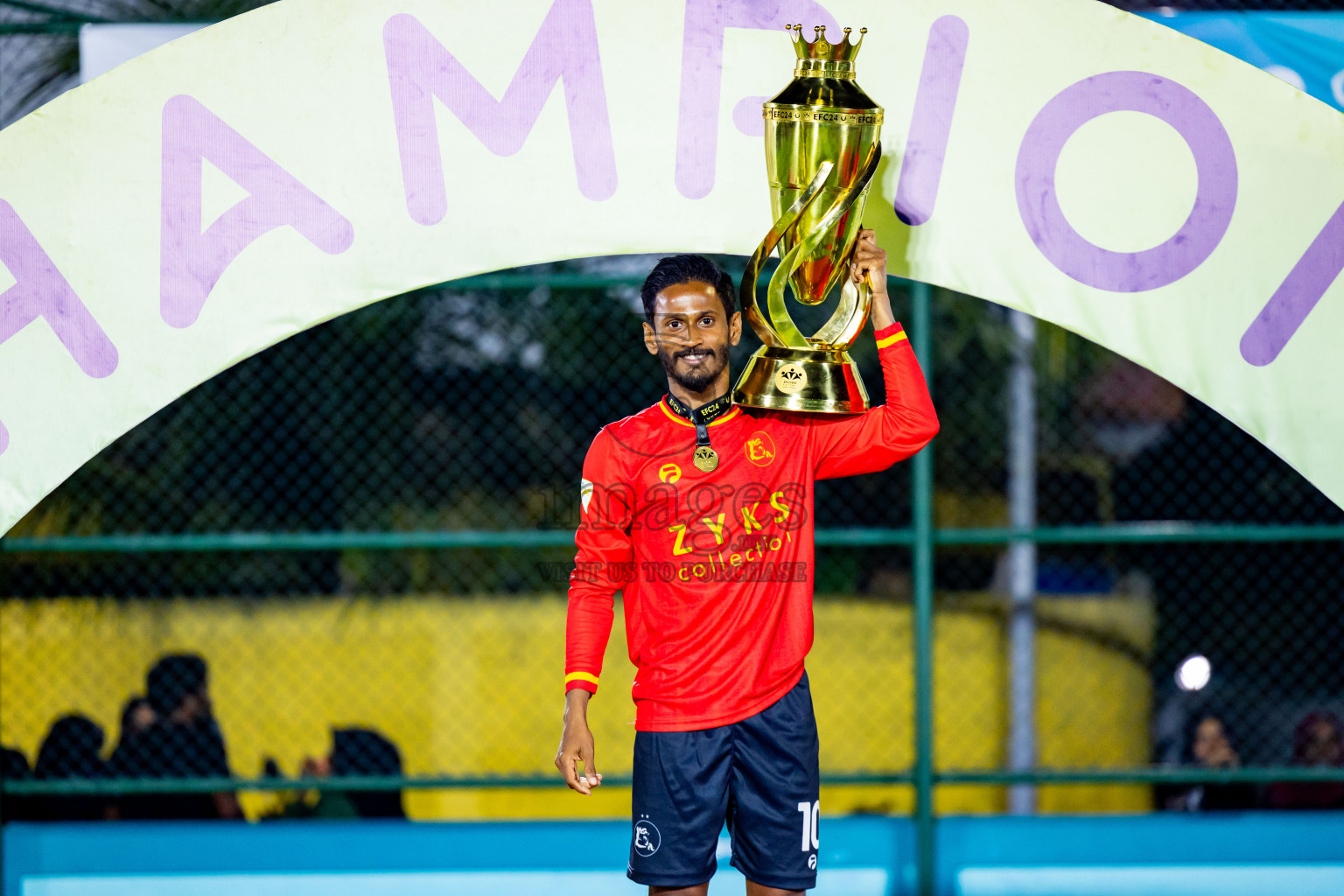 Dee Ess Kay vs Kovigoani in Final of Laamehi Dhiggaru Ekuveri Futsal Challenge 2024 was held on Wednesday, 31st July 2024, at Dhiggaru Futsal Ground, Dhiggaru, Maldives Photos: Nausham Waheed / images.mv