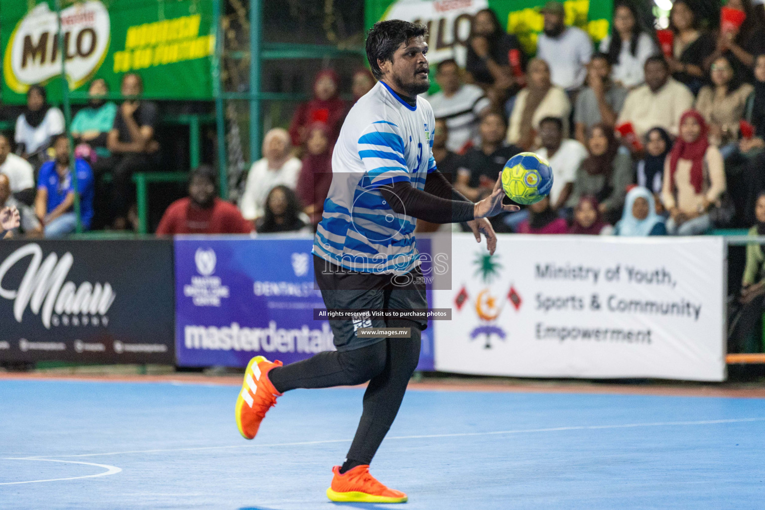 Day 5 of 7th Inter-Office/Company Handball Tournament 2023, held in Handball ground, Male', Maldives on Tuesday, 19th September 2023 Photos: Nausham Waheed/ Images.mv