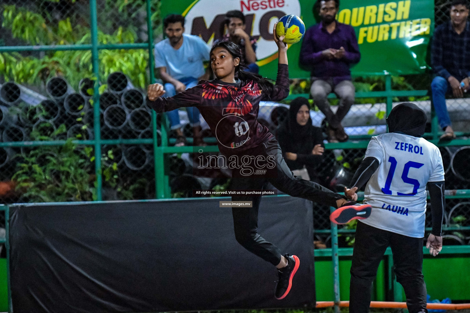 Milo 9th Handball Maldives Championship 2022 Day 2 held in Male', Maldives on 18th October 2022 Photos By: Nausham Waheed /images.mv