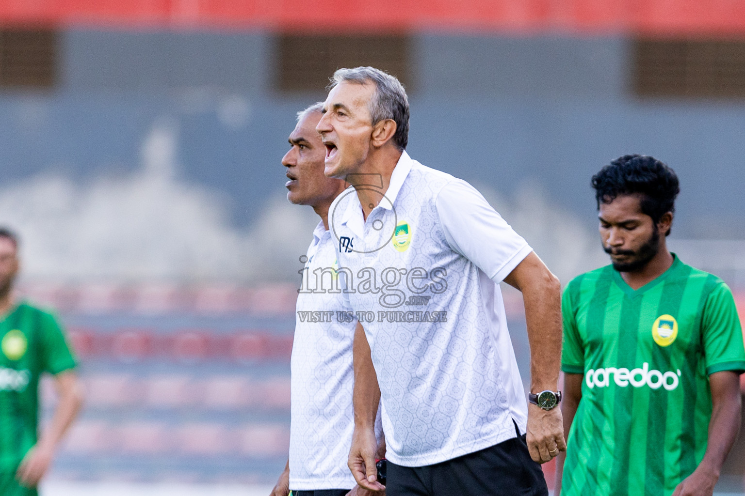 Maziya Sports & Recreation vs Club Eagles in the final of Dhivehi Premier League 2023 , held in National Football Stadium, Male', Maldives Photos: Nausham Waheed/ Images.mv