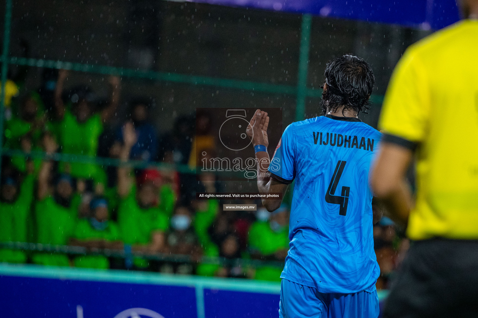 Team FSM vs Club HDC in the Quarter Finals of Club Maldives 2021 held at Hulhumale;, on 12th December 2021 Photos: Ismail Thoriq / images.mv