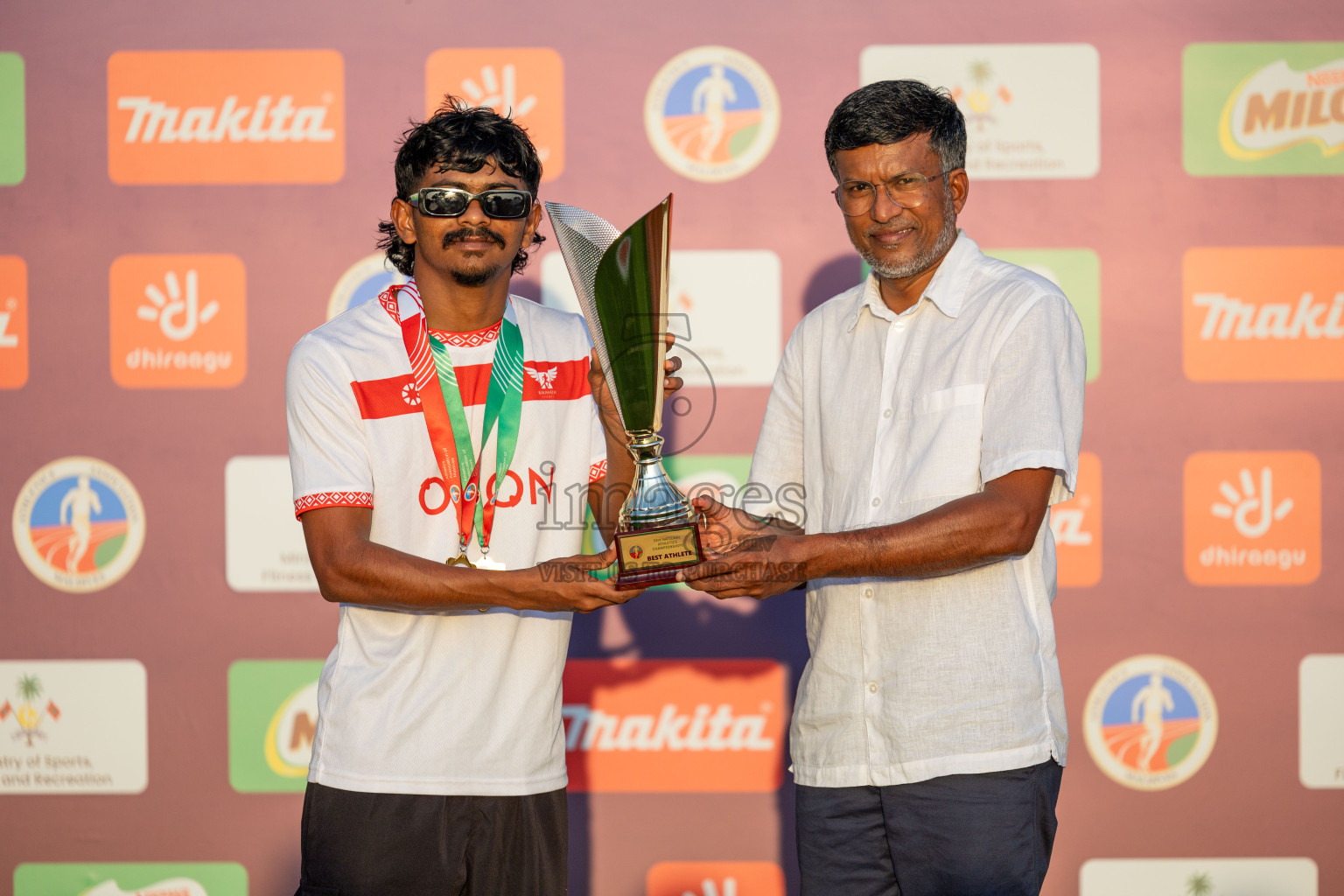 Day 3 of 33rd National Athletics Championship was held in Ekuveni Track at Male', Maldives on Saturday, 7th September 2024. Photos: Suaadh Abdul Sattar / images.mv