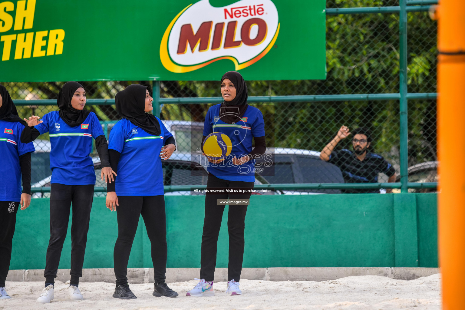 Vollyball players trainning session with Giba Photos by Nausham waheed