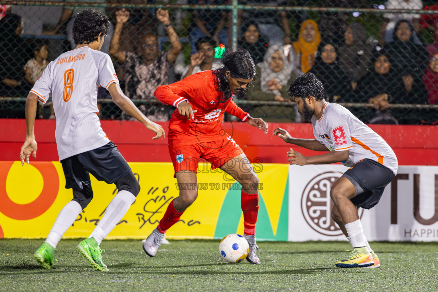 Th Gaadhiffushi vs Th Hirilandhoo  in Day 6 of Golden Futsal Challenge 2025 on Friday, 6th January 2025, in Hulhumale', Maldives
Photos: Ismail Thoriq / images.mv