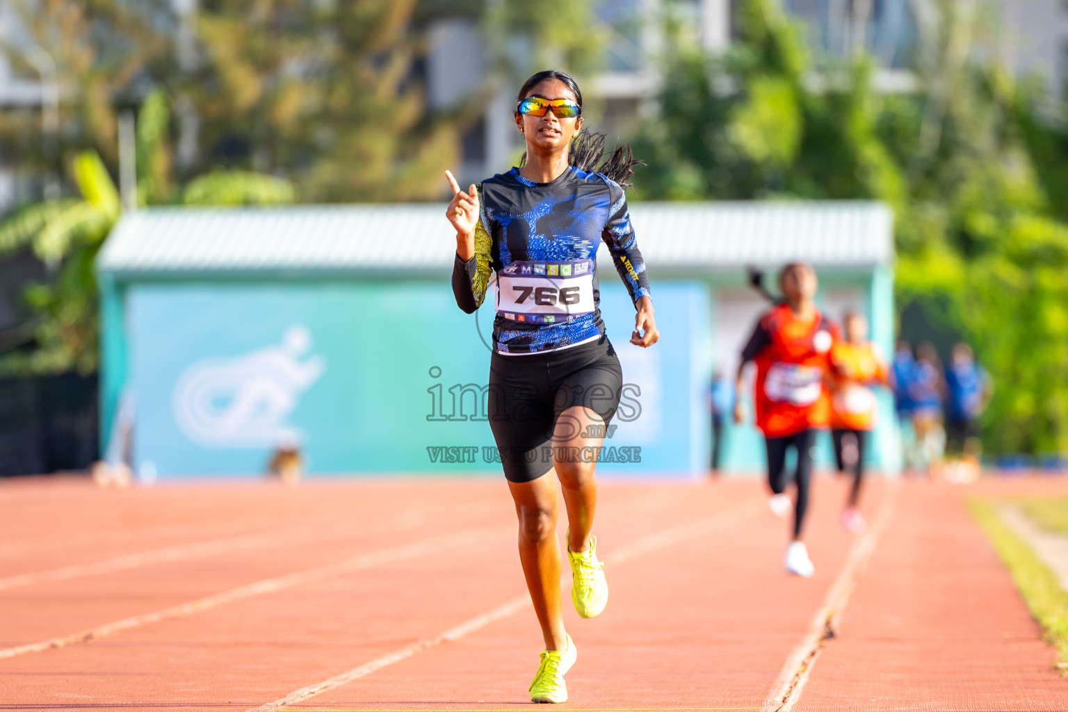 Day 4 of MWSC Interschool Athletics Championships 2024 held in Hulhumale Running Track, Hulhumale, Maldives on Tuesday, 12th November 2024. Photos by: Raaif Yoosuf / Images.mv