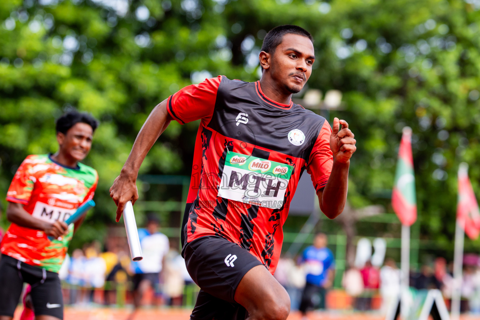 Day 6 of Inter-school Athletics Championship 2025 held in Ekuveni Synthetic Track, Male', Maldives on Sunday, 12th October 2025. Photos by: Nausham Waheed / Images.mv