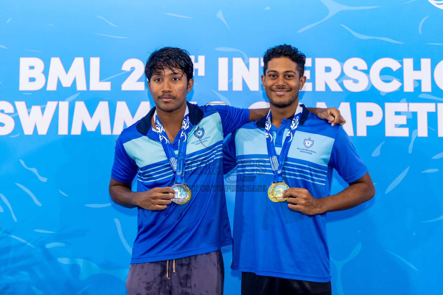 Day 4 of 20th Inter-school Swimming Competition 2024 held in Hulhumale', Maldives on Tuesday, 15th October 2024. Photos: Nausham Waheed / images.mv