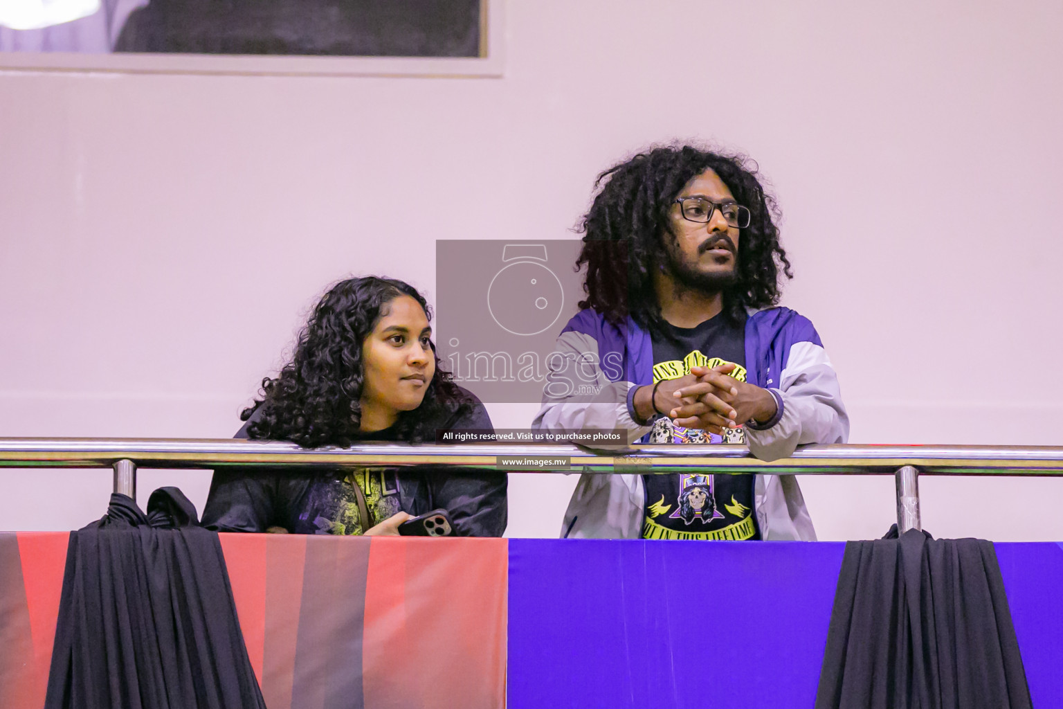 Lorenzo Sports Club vs United Unity Sports Club in the Milo National Netball Tournament 2022 on 17 July 2022, held in Social Center, Male', Maldives. Photographer: Ahmed Dhaadh / Images.mv