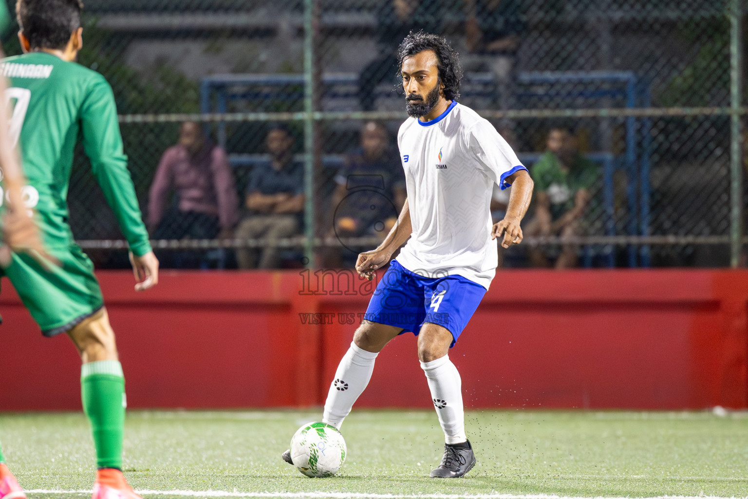 Fenaka vs MIB in Day 6 of Office League 2025 was held on Monday, 21st April 2025 in Hulhumale', Maldives. Photos: Ismail Thoriq / images.mv
