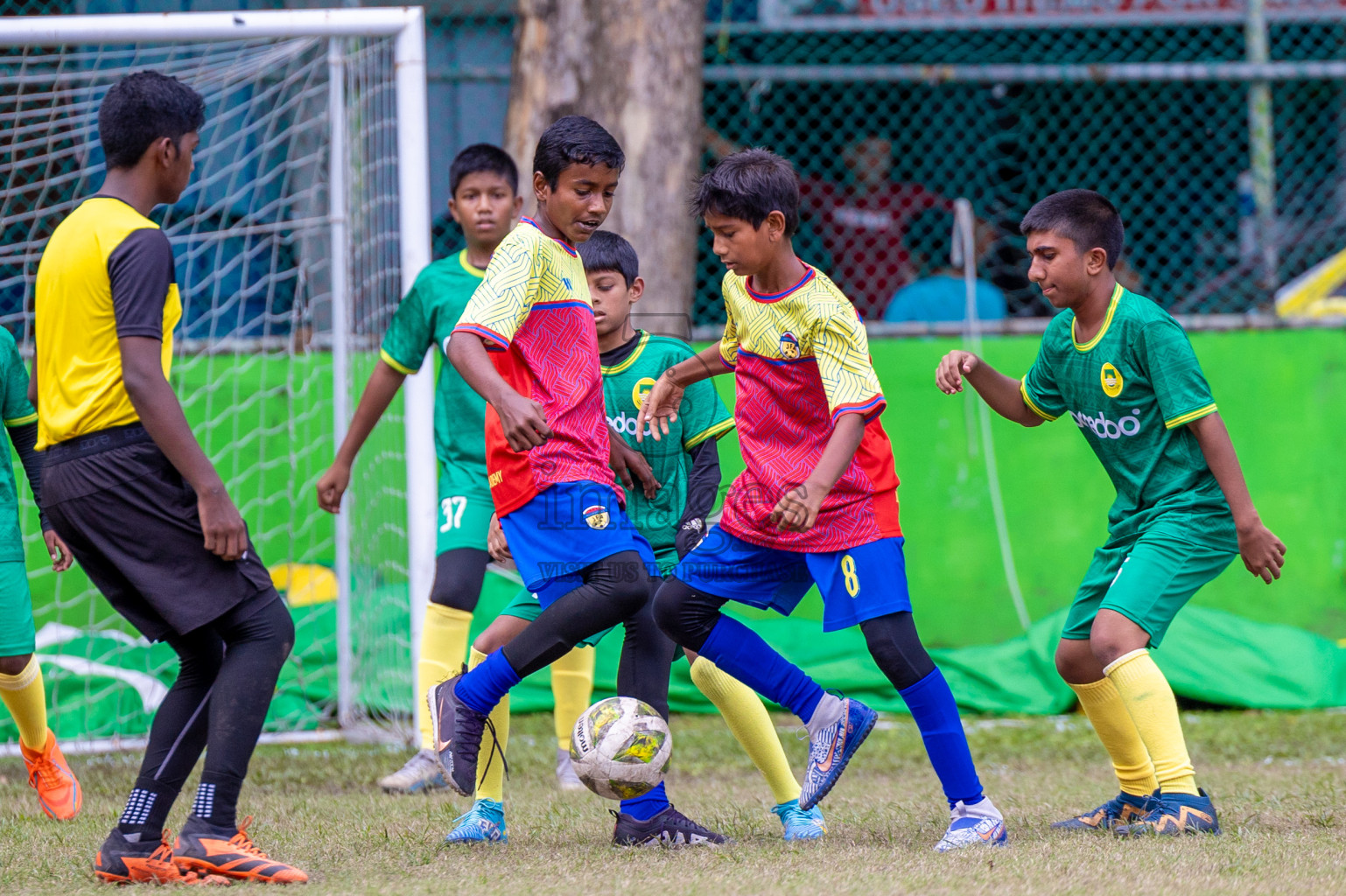 Day 1 of MILO Academy Championship 2024 - U12 was held at Henveiru Grounds in Male', Maldives on Thursday, 4th July 2024. Photos: Shuu Abdul Sattar / images.mv