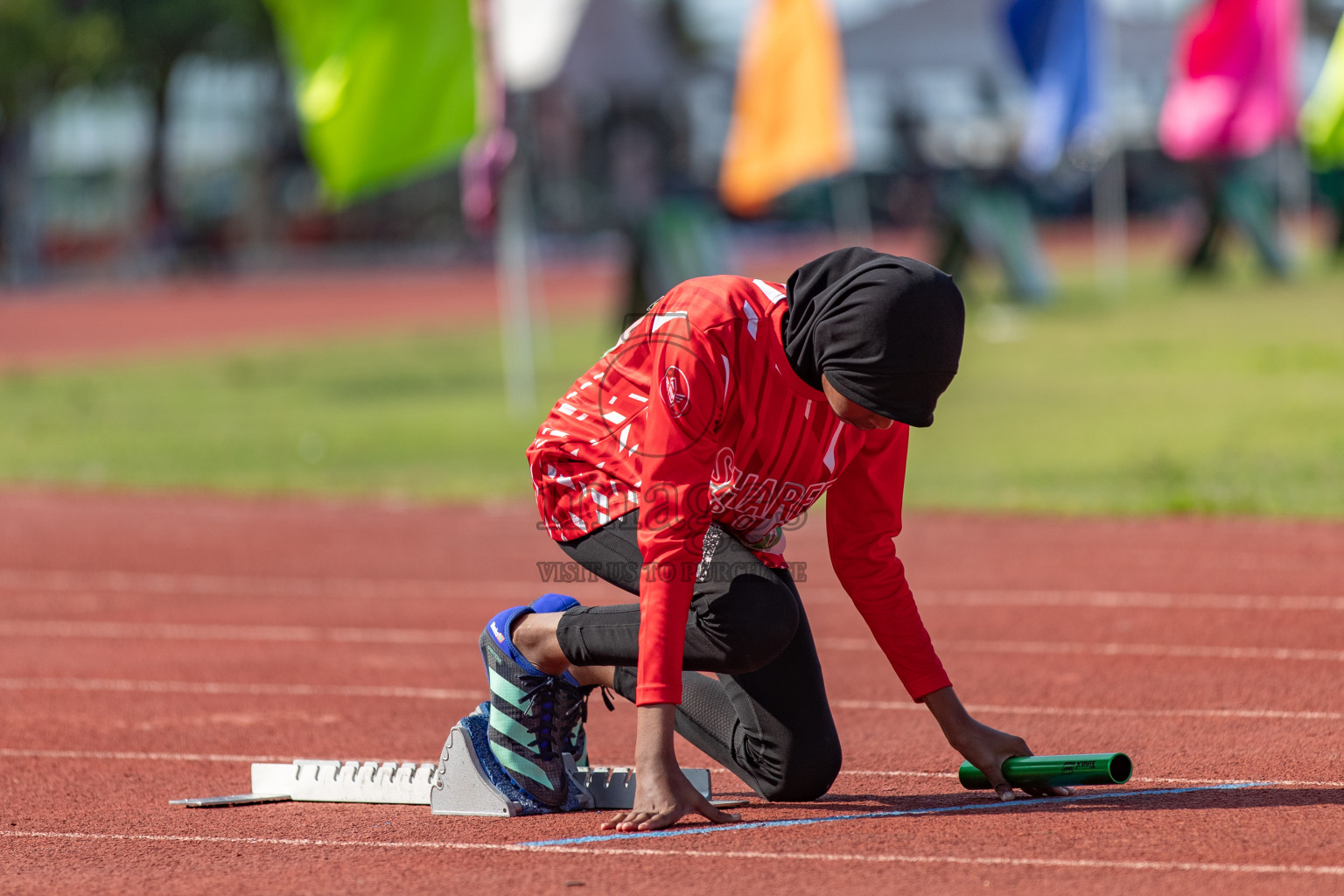 Day 4 of MILO Athletics Association Championship was held on Friday, 8th March 2024 in Male', Maldives. Photos: Hasna Hussain