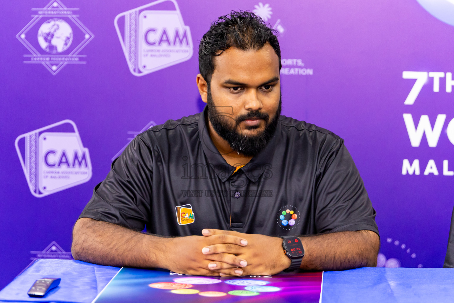 Logo Reveal and Launching Ceremony of the 7th Carrom World Cup 2025 was held in Boalhage, Male', Maldives on 1st September 2025. Photos: Nausham Waheed / images.mv