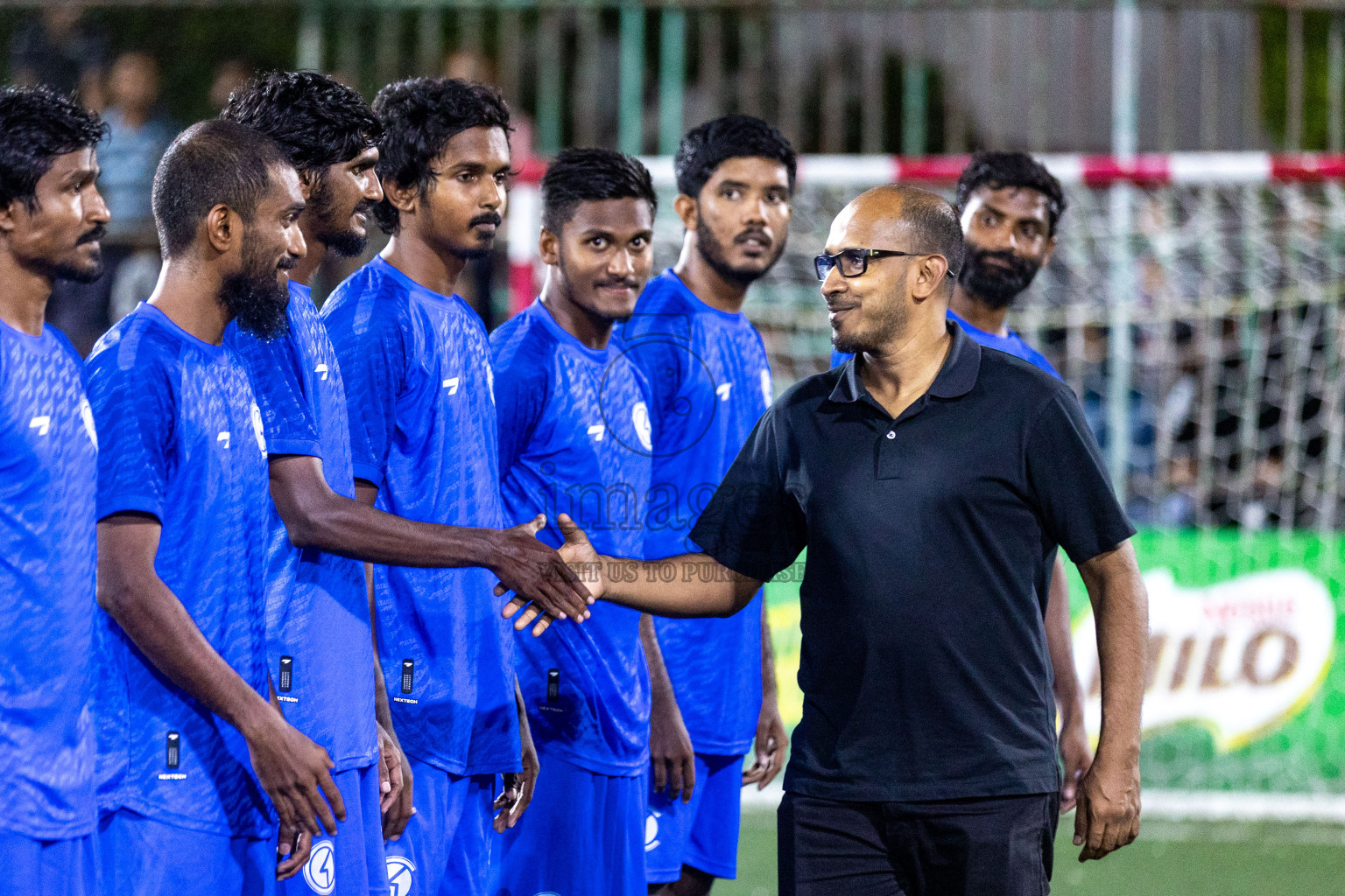 Team Allied vs Club HDC in Club Maldives Cup 2024 held in Rehendi Futsal Ground, Hulhumale', Maldives on Friday, 27th September 2024. 
Photos: Hassan Simah / images.mv