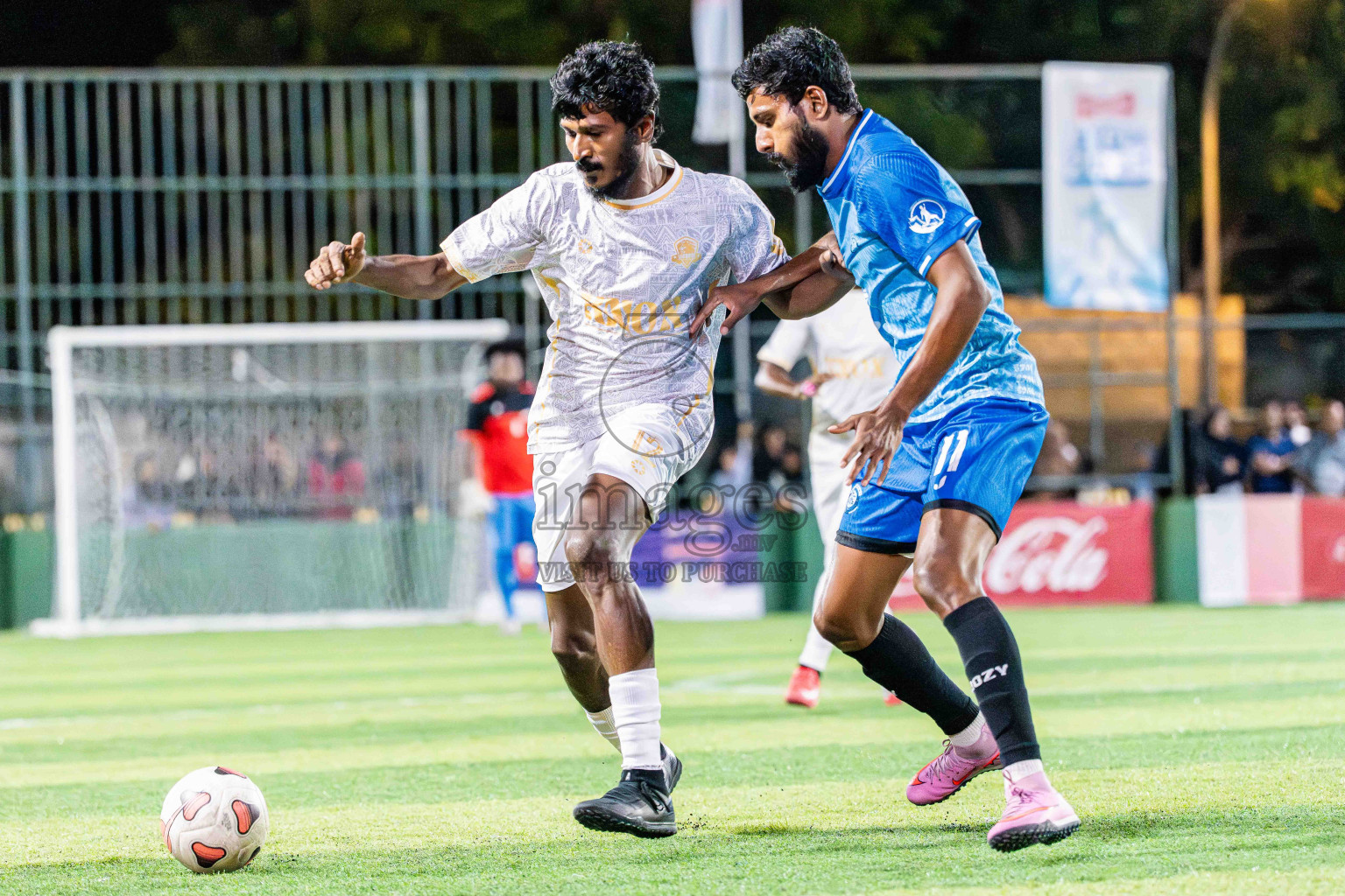 Kanmathi SC VS Kanmathi FC in Day 5 - Fonadhoo Youth Futsal Challenge 2025 held in Fonadhoo Futsal Stadium, L. Fonadhoo, Maldives on Thursday, 30th October 2025 Photos: Arif Rasheed / images.mv