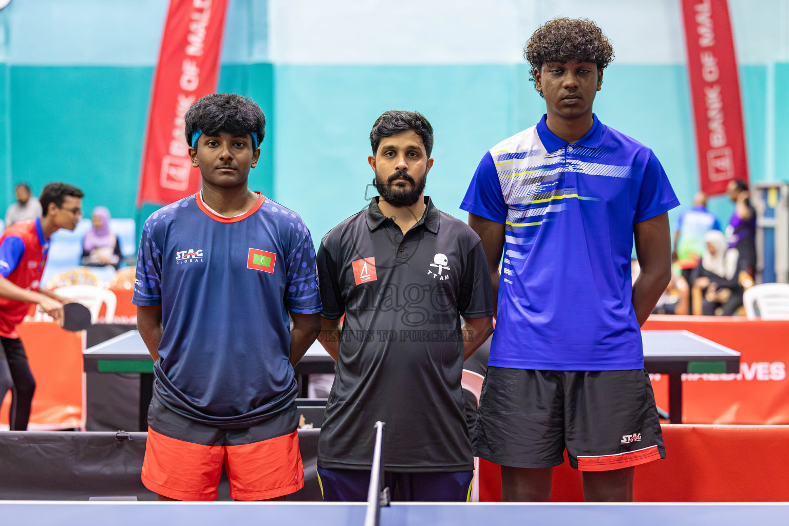Day 4 of BML 63rd National Table Tennis Tournament 2025 was held on Thursday, 28th August 2025 in Male' TT Hall, Male', Maldives. Photos:  Areef / images.mv