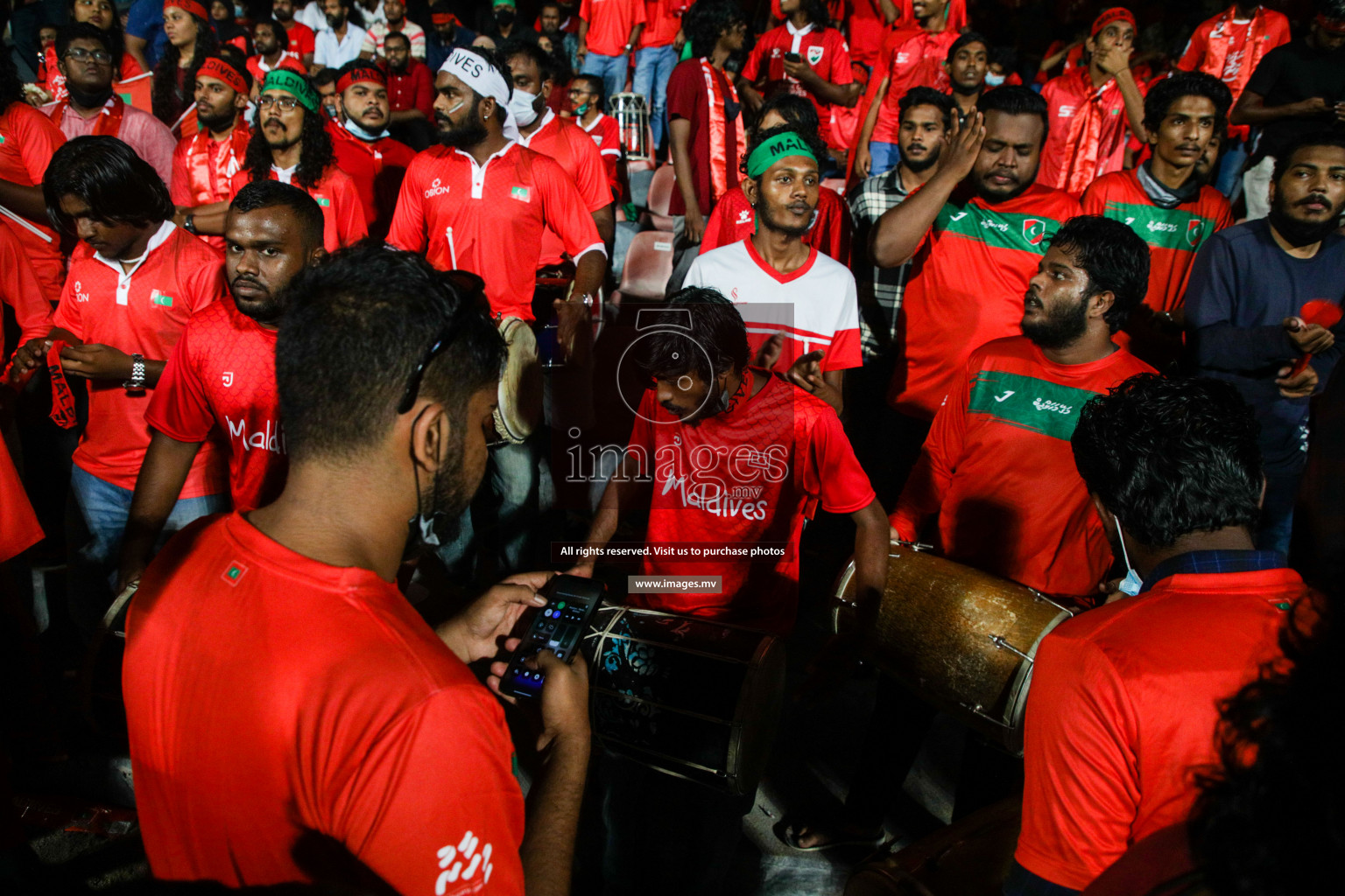Maldives vs Nepal in SAFF Championship 2021 held on 1st October 2021 in Galolhu National Stadium, Male', Maldives