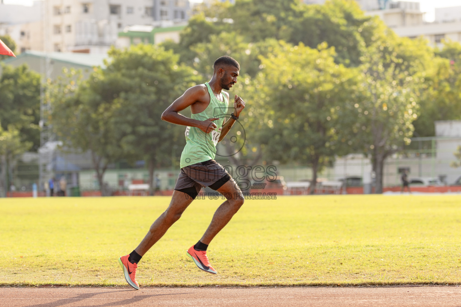 Day 1 of National Athletics Championship 2025 was held at Ekuveni Running Ground in Male', Maldives on Thursday, 14th August 2025. Photos: Hasni / images.mv