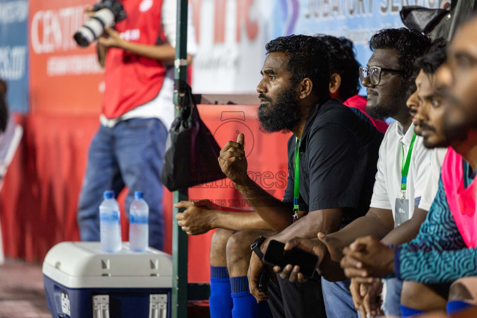 TEAM DJA VS TOURISM CLUB in Club Maldives Classic 2024 held in Rehendi Futsal Ground, Hulhumale', Maldives on Friday, 6th September 2024. 
Photos: Hassan Simah / images.mv