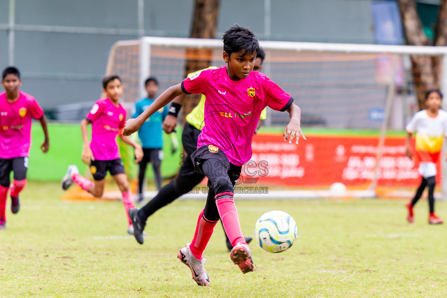 Club Eagles vs United Victory (U12) in Day 11 of Dhivehi Youth League 2024 held at Henveiru Stadium on Tuesday, 17th December 2024. Photos: Nausham Waheed / Images.mv