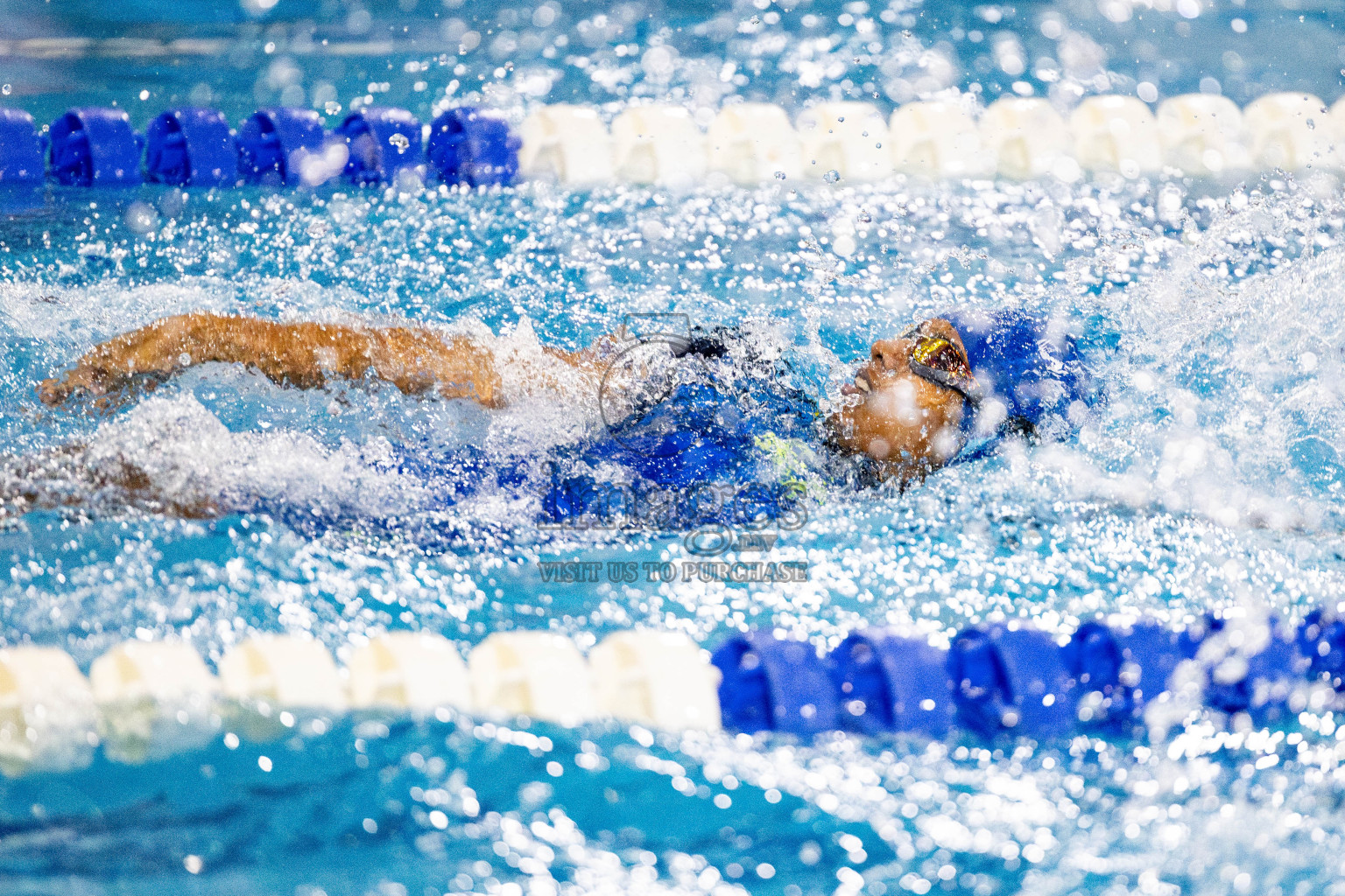 Day 5 of National Swimming Competition 2024 held in Hulhumale', Maldives on Tuesday, 17th December 2024. Photos: Hassan Simah / images.mv