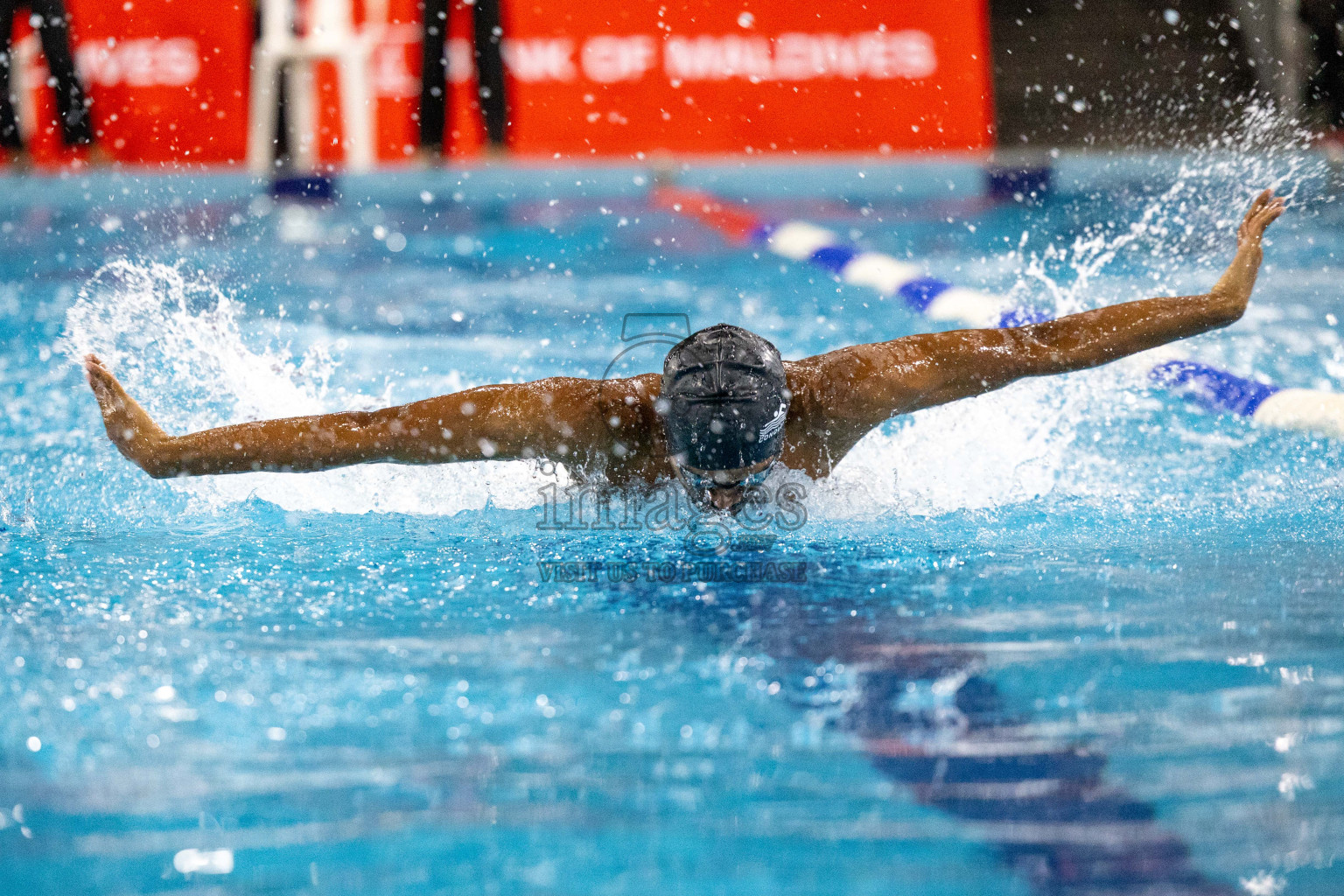 Day 4 of 20th Inter-school Swimming Competition 2024 held in Hulhumale', Maldives on Tuesday, 15th October 2024. Photos: Ismail Thoriq / images.mv