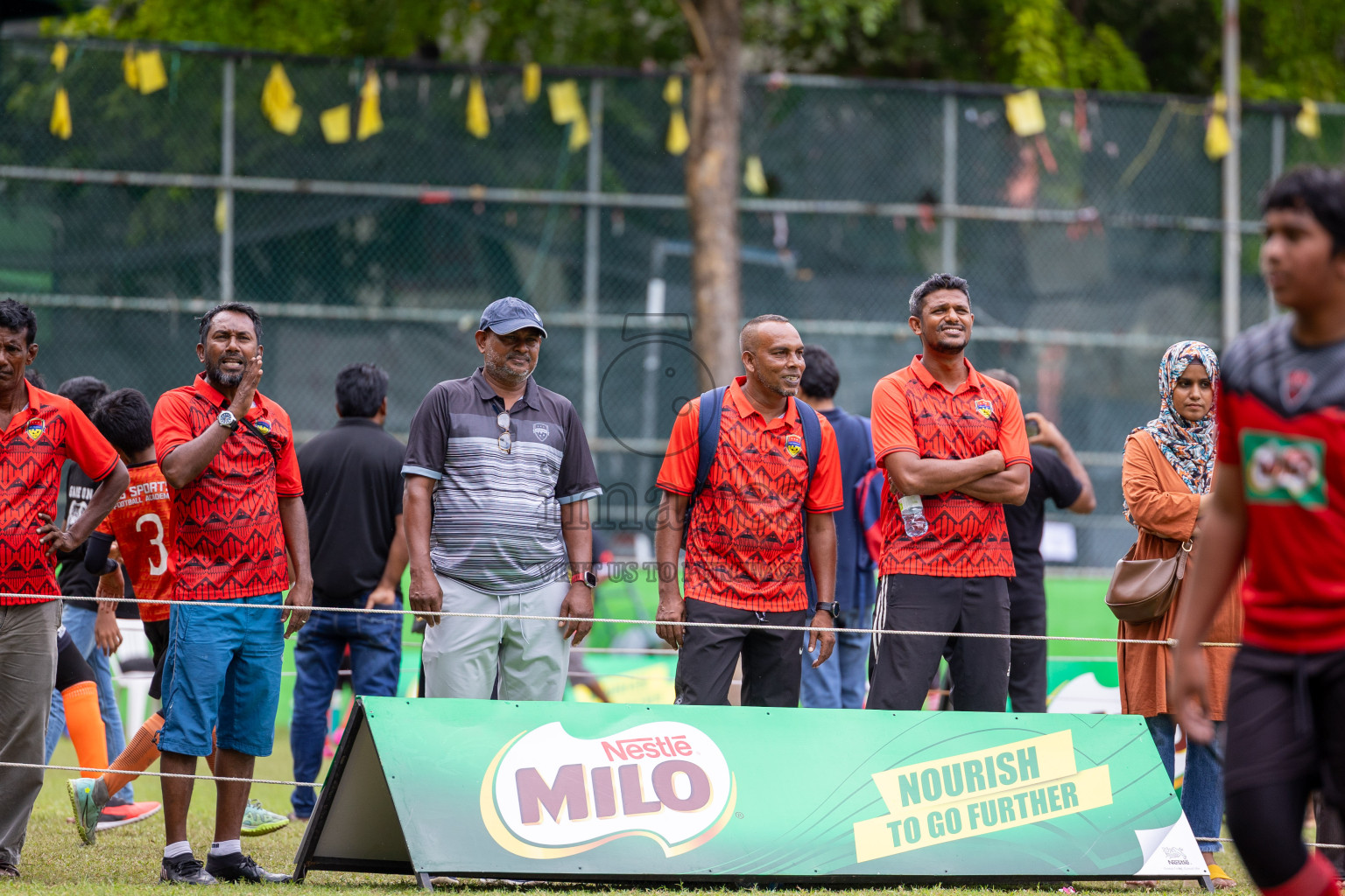 Day 2 of MILO Academy Championship 2024 - U12 was held at Henveiru Grounds in Male', Maldives on Friday, 5th July 2024.
Photos: Ismail Thoriq / images.mv